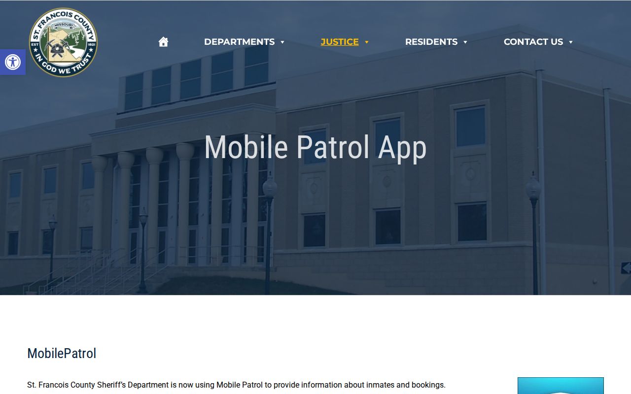 St. Francois County Mobile Patrol booking information source